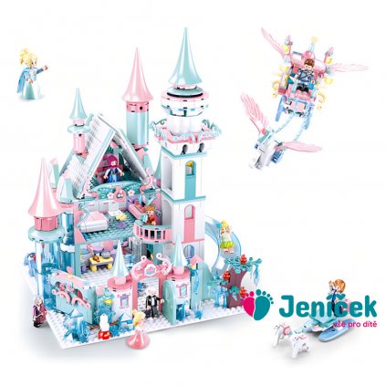 Sluban Zimní víly M38-B0789 Ledový hrad pro zimní víly