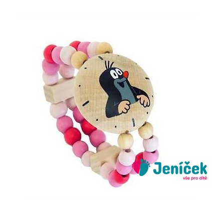 Detoa Hodinky s Krtkem růžové