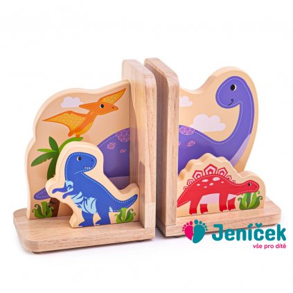 Tidlo Opěrky knih Dinosauři 2 ks