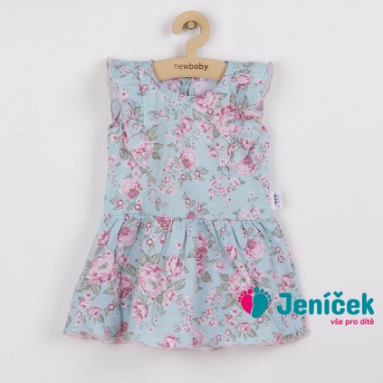 Kojenecké letní bavlněné šatičky New Baby Roses
