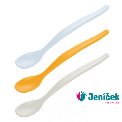 Canpol babies Kojenecká sada prvních lžiček - 3ks, modrá