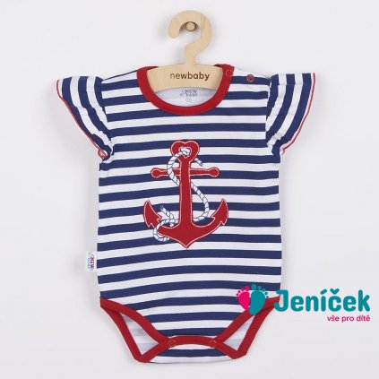 Holčičí body s krátkým rukávem New Baby Marine