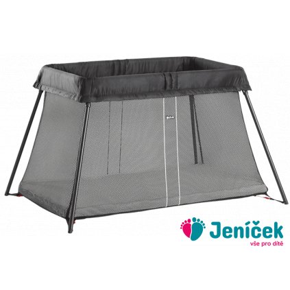 Cestovní postýlka Travel Crib Light Black - černá, BabyBjörn