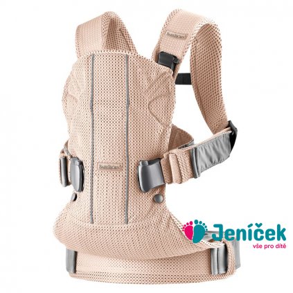 Ergonomické nosítko Babybjorn ONE Pearly Pink 3D Mesh