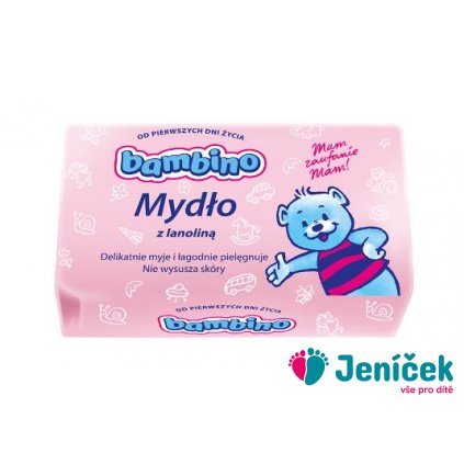 NIVEA Dětské mýdlo BAMBINO s lanolínem 90g - 1ks