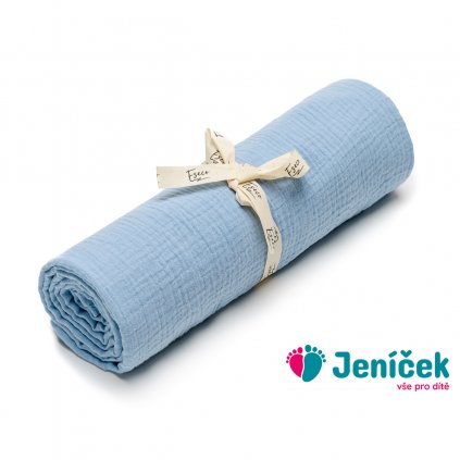 ESECO Mušelínová osuška blue