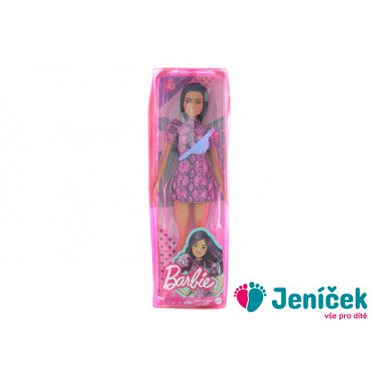 Barbie Modelka - šaty se vzorem hadí kůže GXY99 TV 1.4.- 30.6. V