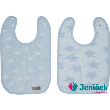 Bebe-Jou Bryndáčky Bébé-Jou Fabulous Frosted Blue 2ks