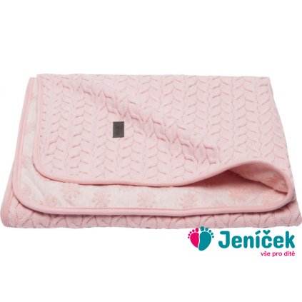 Bebe-Jou Dětská deka Samo 90x140 cm - Fabulous Blush Pink