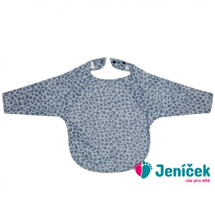 Bebe-Jou Bryndáček s dlouhým rukávem Bébé-Jou Leopard Blue