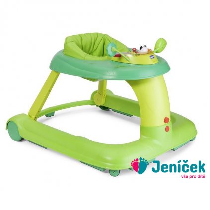 CHICCO Chodítko 1-2-3 Green 6m+, do 12 kg