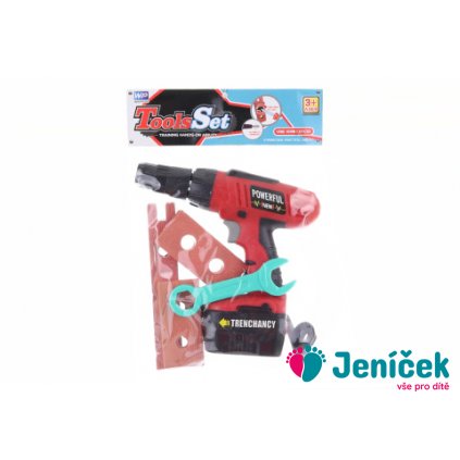 Vrtačka baterie s příslušenstvím