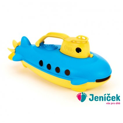 Green Toys Ponorka žlutá rukojeť