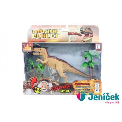 Dinosaurus T-Rex na baterie