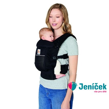 ERGOBABY | ADAPT NOSÍTKO Soft Flex Mesh - Onyx Black
