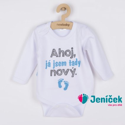 Body s potiskem New Baby Ahoj, já jsem tady nový.