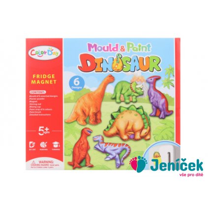 Výroba magnetů - dinosauři