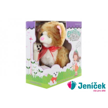 Kočka hnědá na kabel