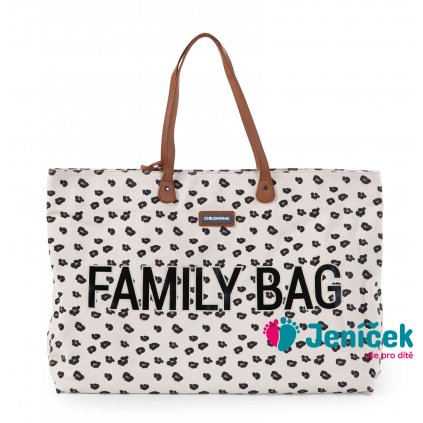 Cestovní taška Family Bag Canvas Leopard