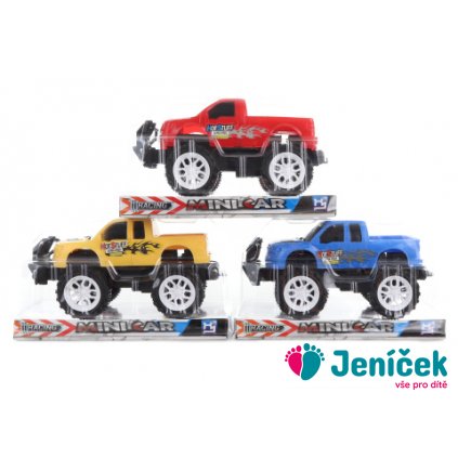 Terénní auto na setrvačník
