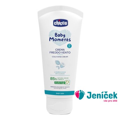 CHICCO Krém ochranný do chladného počasí bez parabenů Baby Moments 50 ml