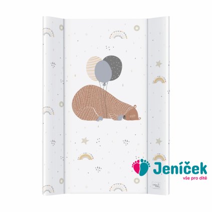 CEBA Podložka přebalovací 2-hranná s pevnou deskou (50x80) Comfort Big Bear