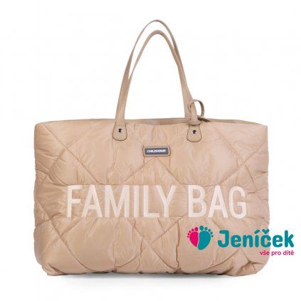 Cestovní taška Family Bag Puffered Beige