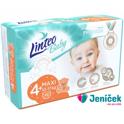 linteo baby premium detske plenky maxi 10 17kg 46 ks 2368443 1000x1000 fit