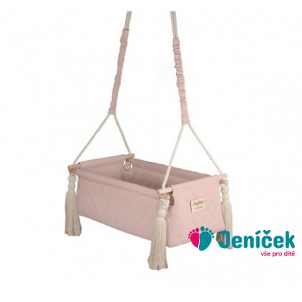 kolyska newborn swing sepia rose