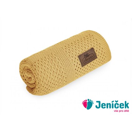 BAMBUSOVÁ DEKA SLEEPEE ULTRA SOFT BAMBOO BLANKET HOŘČICOVÁ