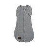 Zavinovačka Sleepee Second Step Swaddle s čepičkou zdarma tmavě šedá