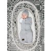 Zavinovačka Sleepee Second Step Swaddle s čepičkou zdarma světle šedá