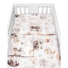 6-ti dílná výhod. sada s dárkem pro miminko Baby Nellys, 120x90 Zvířátka na mráčku, béžová