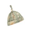 Dětské čepice 2-4 měsíce - sada dvou kusů Bohemian Green/Bohemian Botanic