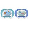 Philips AVENT Šidítko Ultra air Text 6-18m chlapec, 2 ks