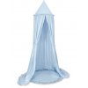 baldachim wiszacy z mata z falbanka 518 niebieski my sweet 3
