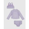 Baby plavky set Fialová