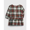 Baby kostkované šaty set Barevná