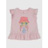 Baby tričko s potiskem Růžová