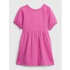 Dětské šaty s logem Růžová