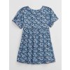 Baby vzorované šaty Modrá