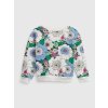Baby květovaná mikina Barevná