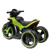 Dětská elektrická motorka Baby Mix POLICE zelená