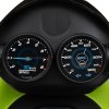Dětská elektrická motorka Baby Mix POLICE zelená