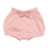 Kraťásky s mašličkou Baby Nellys, bavlna, pudrové