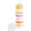 CHICCO Láhev kojenecká Well-being silikon 330 ml děvče