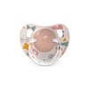 SUAVINEX | Dudlík anatomický silikon 6/18 m 2 ks Walk - šedý