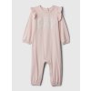 Baby overal s logem Růžová