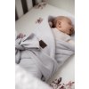 Mušelínová zavinovačka Sleepee Rose Růžová v