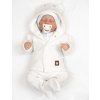 Pletená sada oblečení pro miminko, Star 5D - bílá, vel. 62